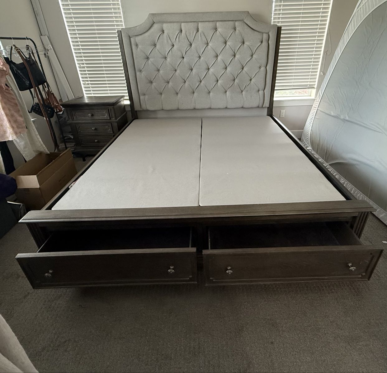 Bed Frame Dresser Nightstand