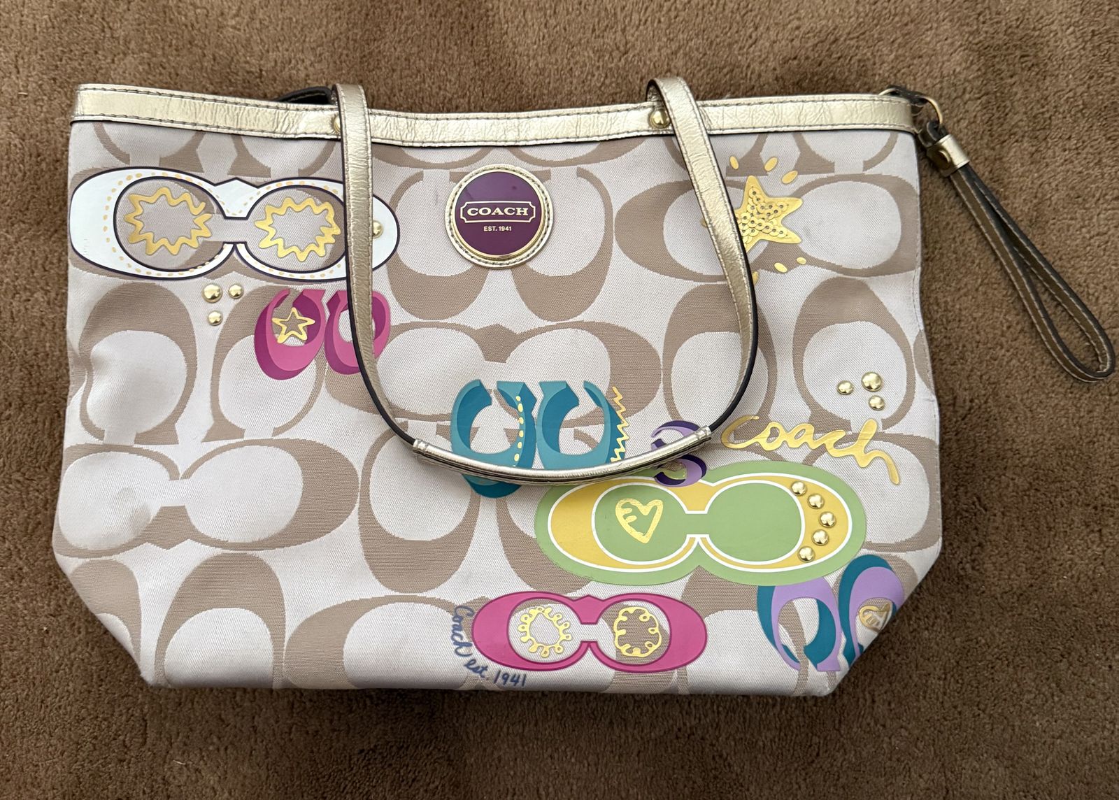 Sassy Coach Purse