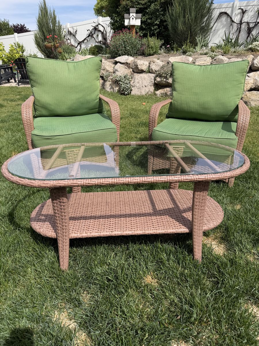 Outdoor Chairs and Table