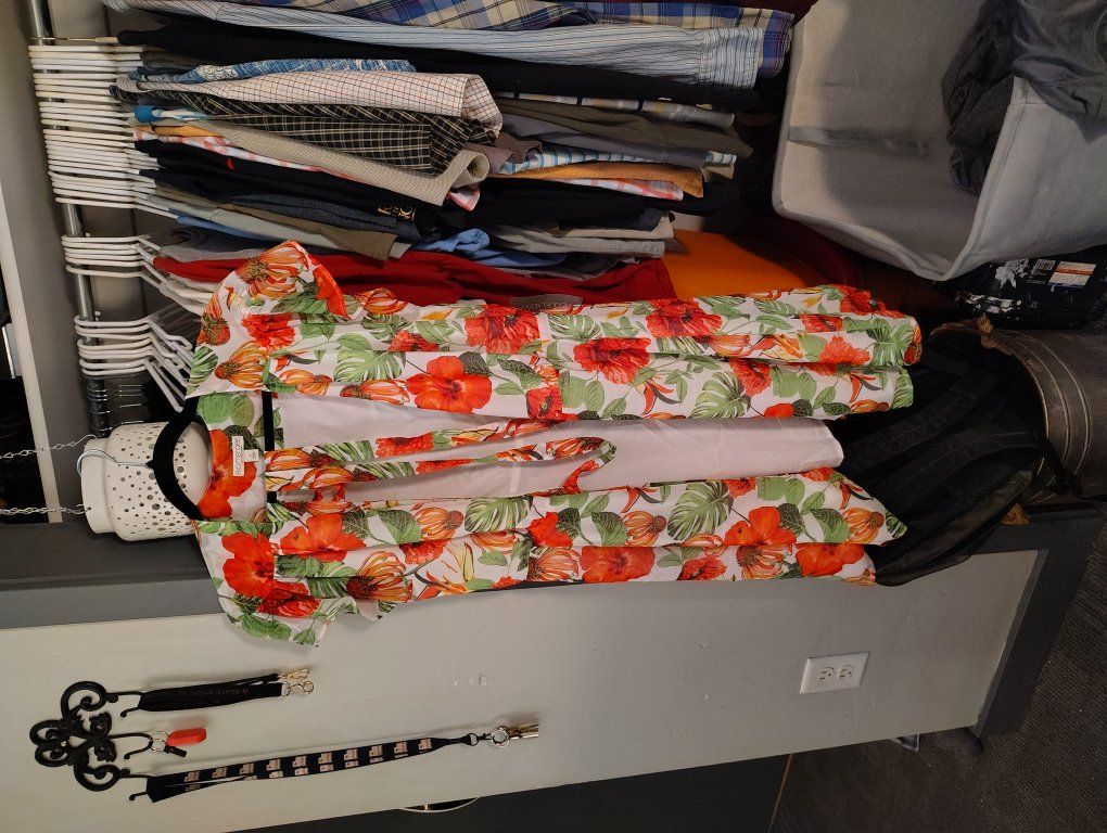 Ava Mendez wrap around dress