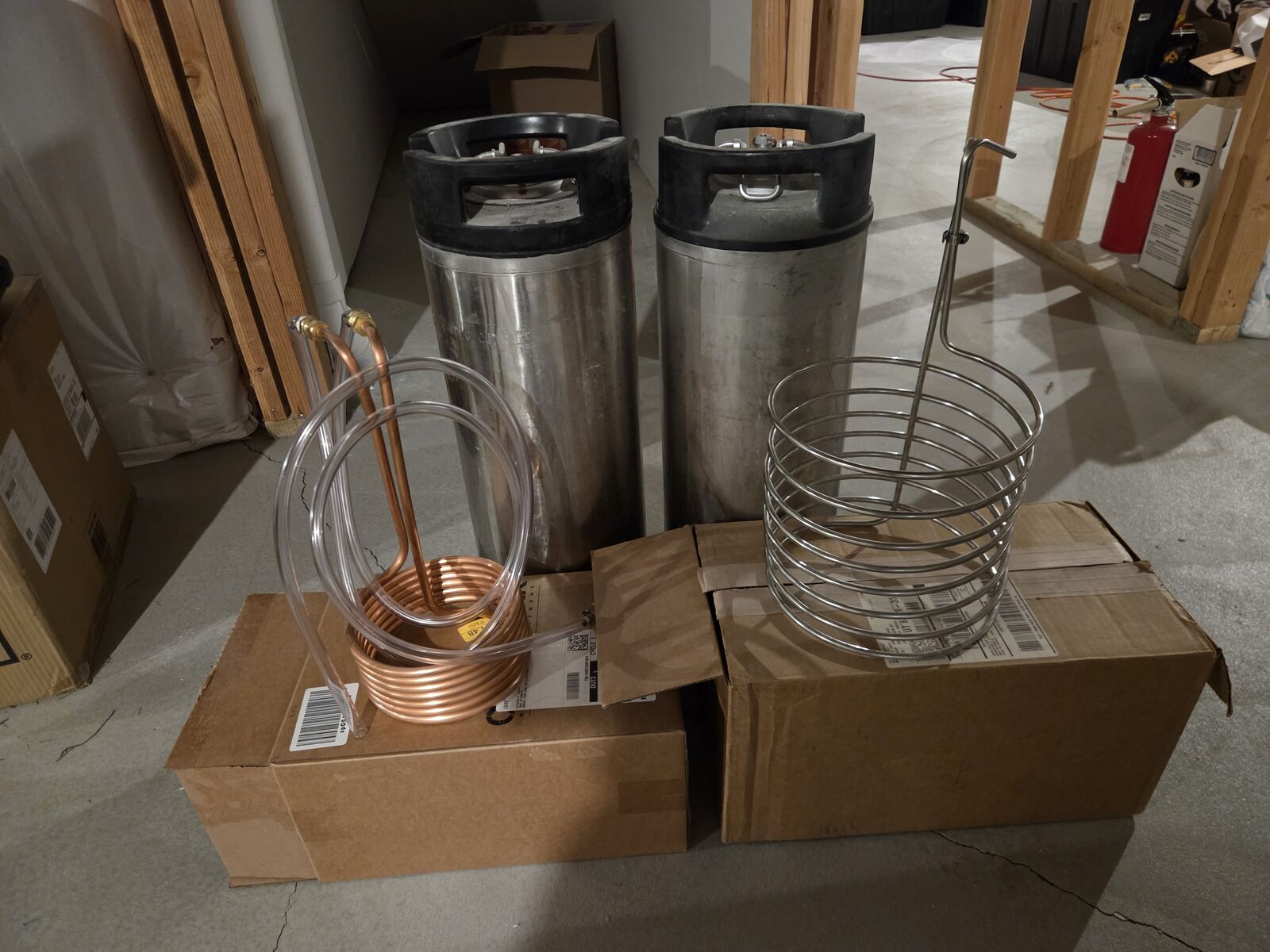 Brewing Equipment and Kegs