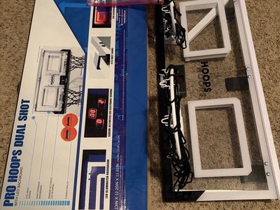 Franklin Sports Pro Hoops Dual Shot Over the Door Mini Basketball Hoop set