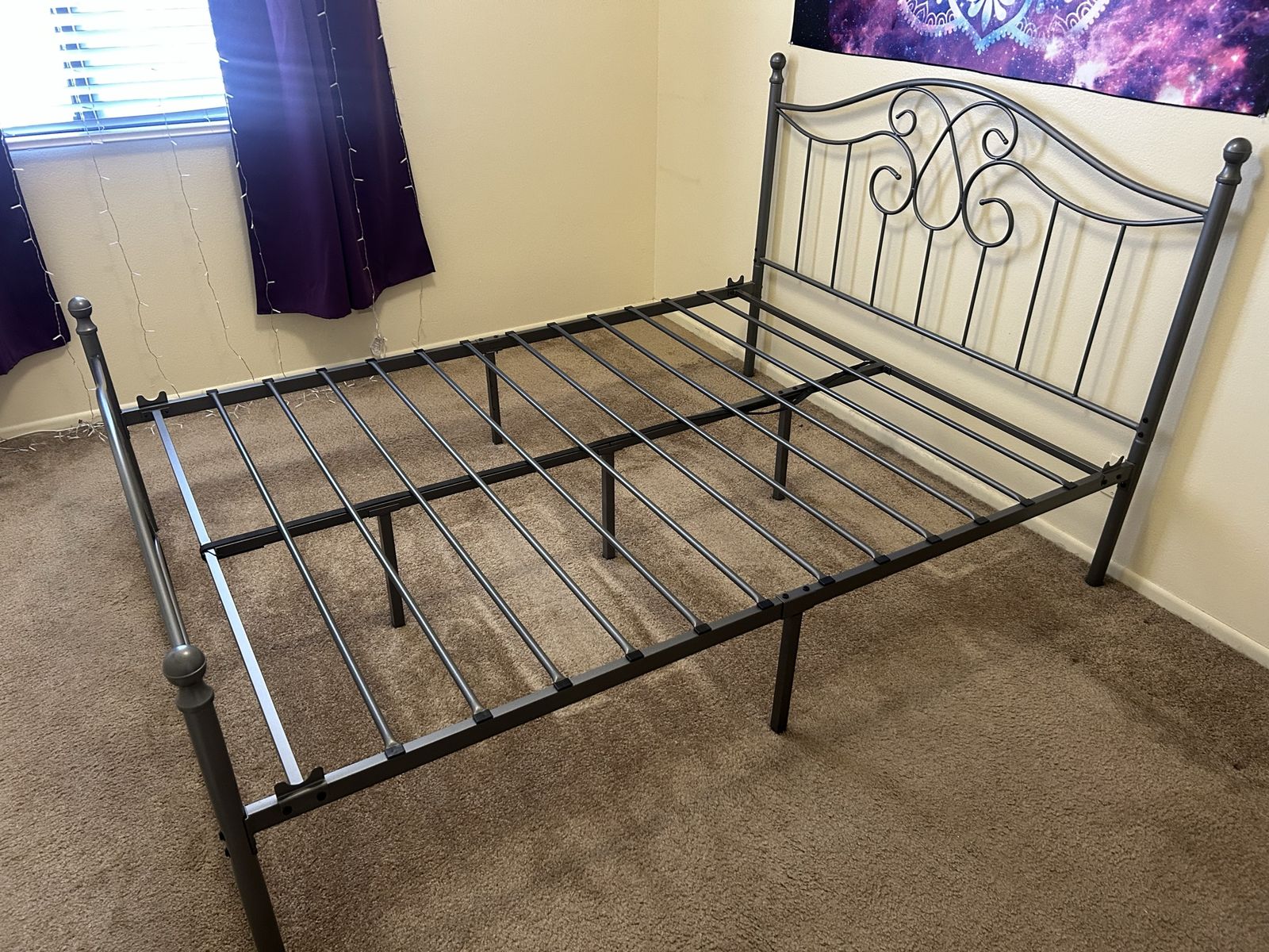 Queen bed frame