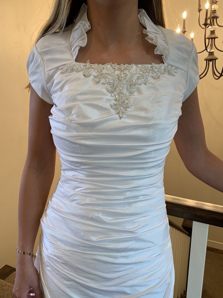 Wedding Dress New Bonny Bridal Lace Short Sleeve