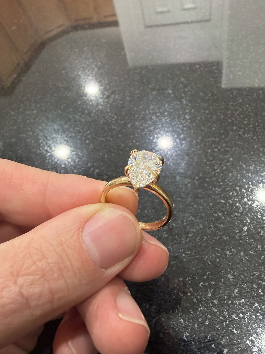 Pear Cut Lab Grown Diamond