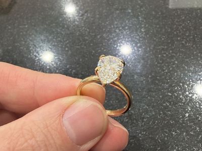 Pear Cut Lab Grown Diamond