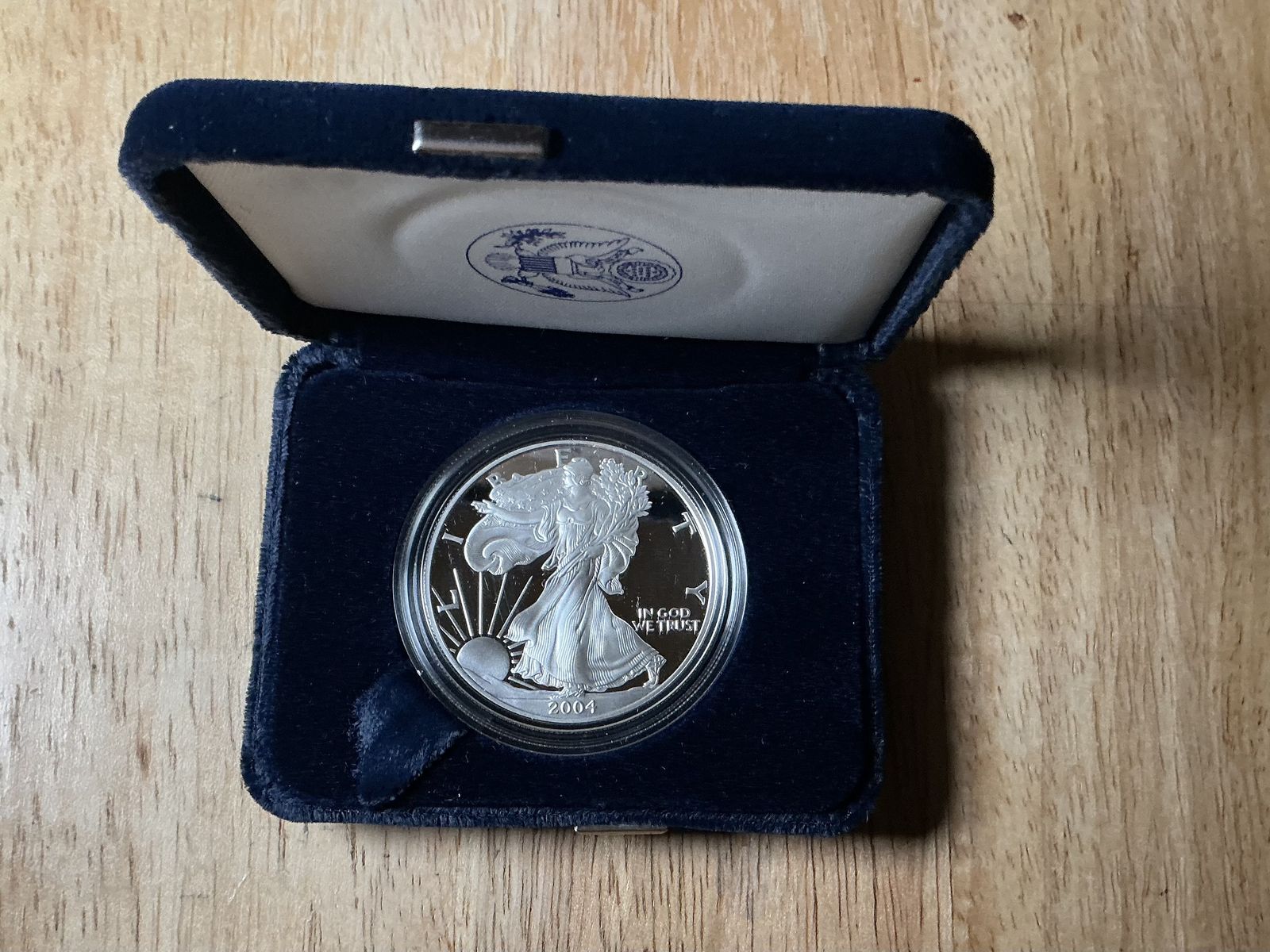 Proof silver eagle