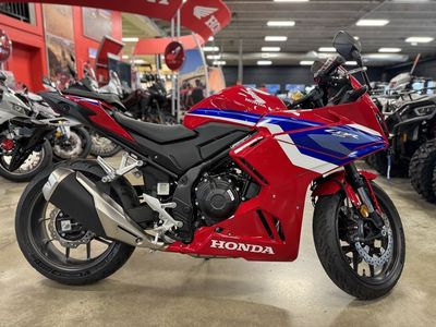 2025 Honda CBR500R ABS Grand Prix Red - H01603-C