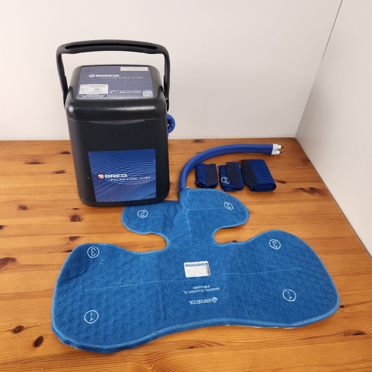 Breg Polar Care Cube Cold Therapy System XL Shoulder COMPLETE, WORKS