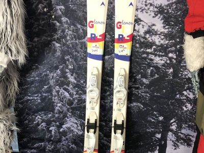 Used Dynastar Lemon Girl 122cm Jr Skis w/ Look X4.5 Demo Binding