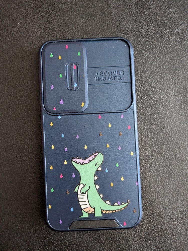 Samsung S23 Phone Case Green Dinosaur Camera Cover
