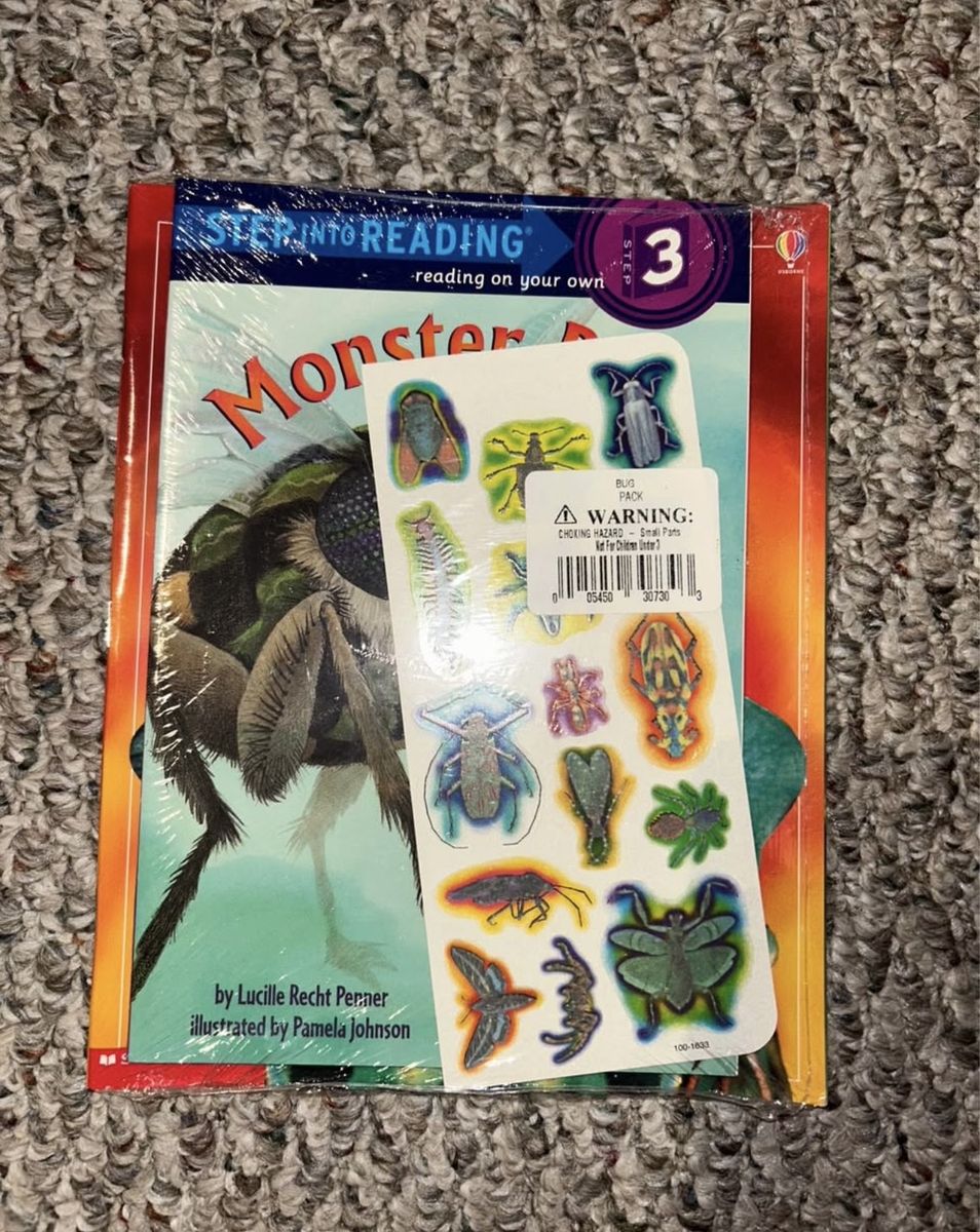 Monter Bugs : Step 3 Reading Set