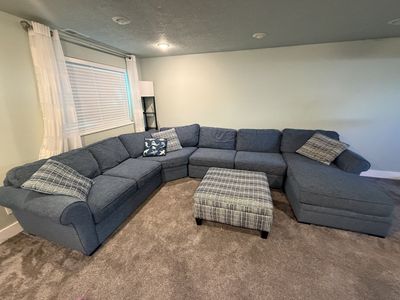 Sectional and Ottoman
