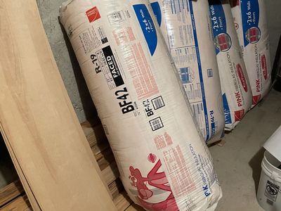 FACED INSULATION-4 BAGS AVAILABLE