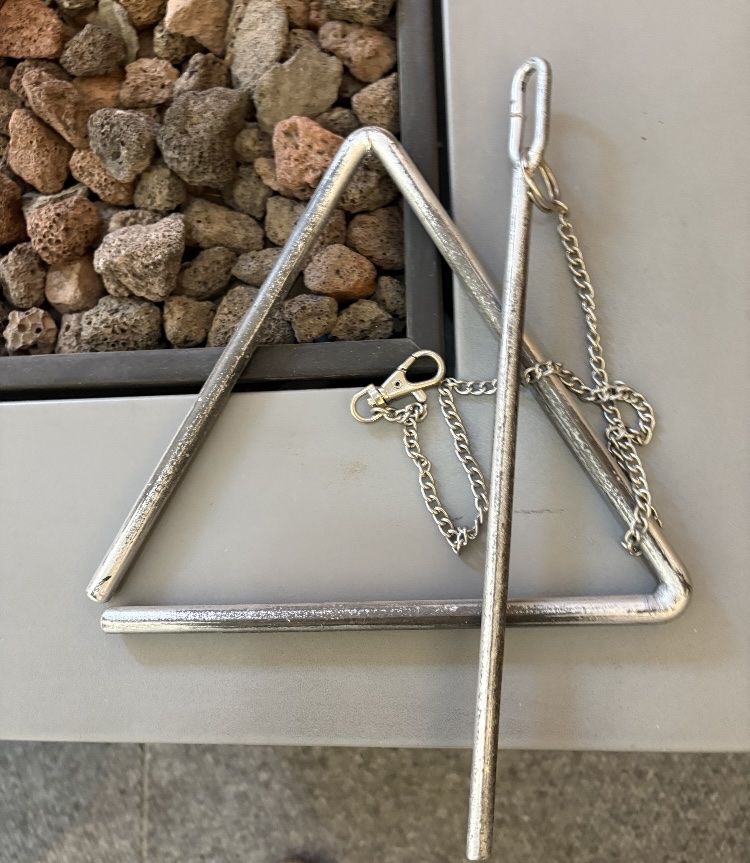 Vintage Triangle Dinner Bell