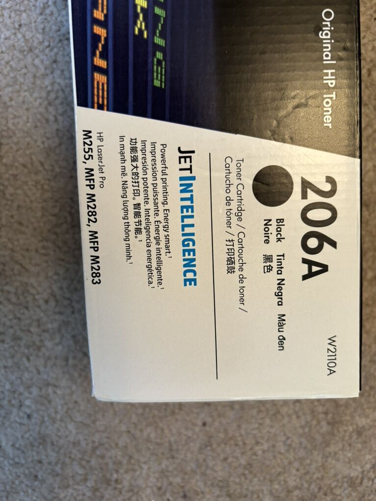 HP Original LASERJET toner 206 A BLACK