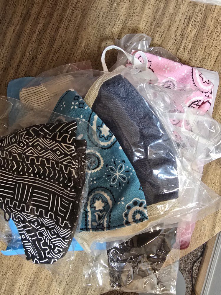 Assorted Reusable Cloth Face Masks - Variety Pack
