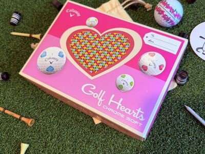 Callaway Chrome Soft Hearts Dozen Golf Balls