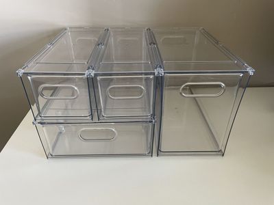 Clear Drawer Organizer