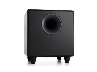 Audioengine S8 250W Powered Subwoofer, Built-in Amplifier - Wired - Black