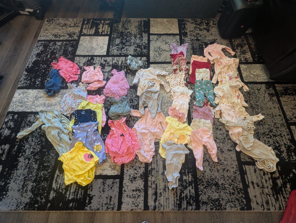 0-3 Month Baby Girl Lot