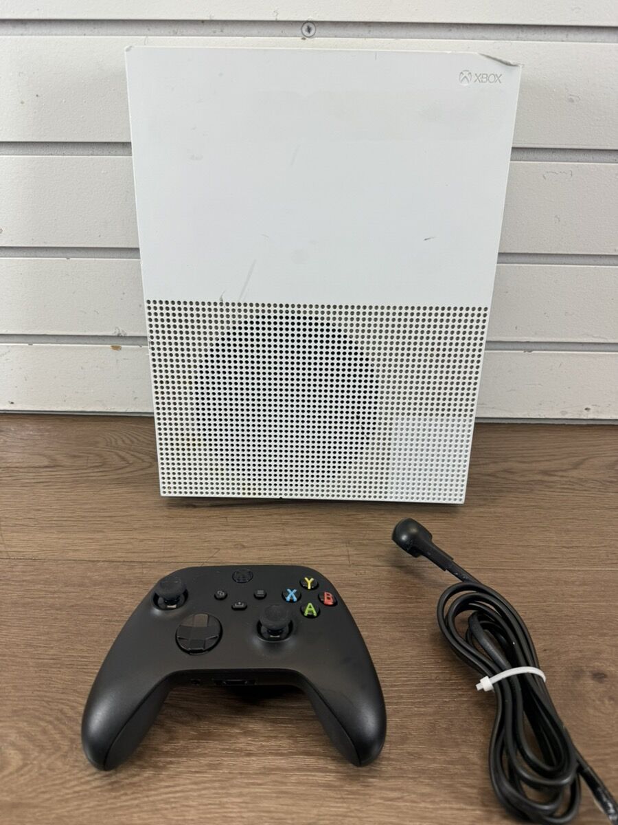 MICROSOFT XBOX ONE S - CONSOLE 1681 - 500GB WHITE 1 CONTROLLER #WCP036183