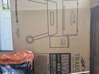 Traeger Ironwood 885 Wood Fired Grill with WiFIRE Technology, Model TFB89BLF