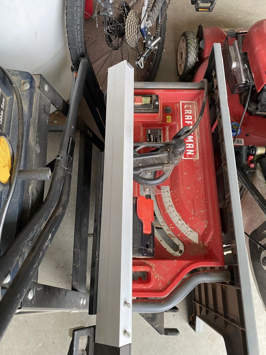 Craftsman Portable Table Saw - Great Condition, Works Well