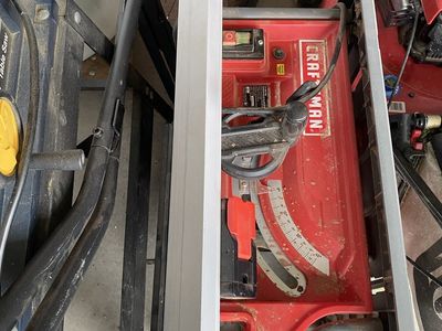 Craftsman Portable Table Saw - Great Condition, Works Well