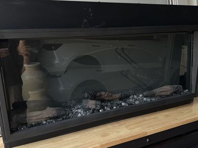 SimpliFire Scion 43” Built-In Electric Fireplace – Like New