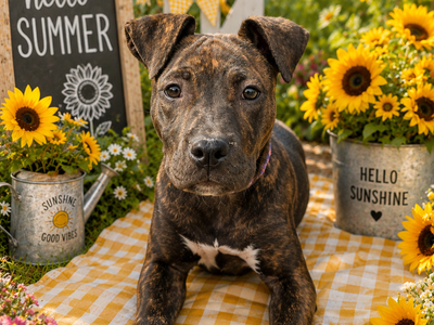 Mastiff/Pitbull Mix Puppy