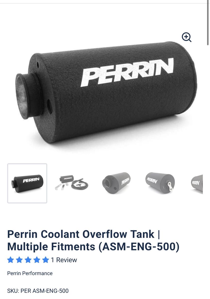 Subaru Perrin Coolant Overflow Tank