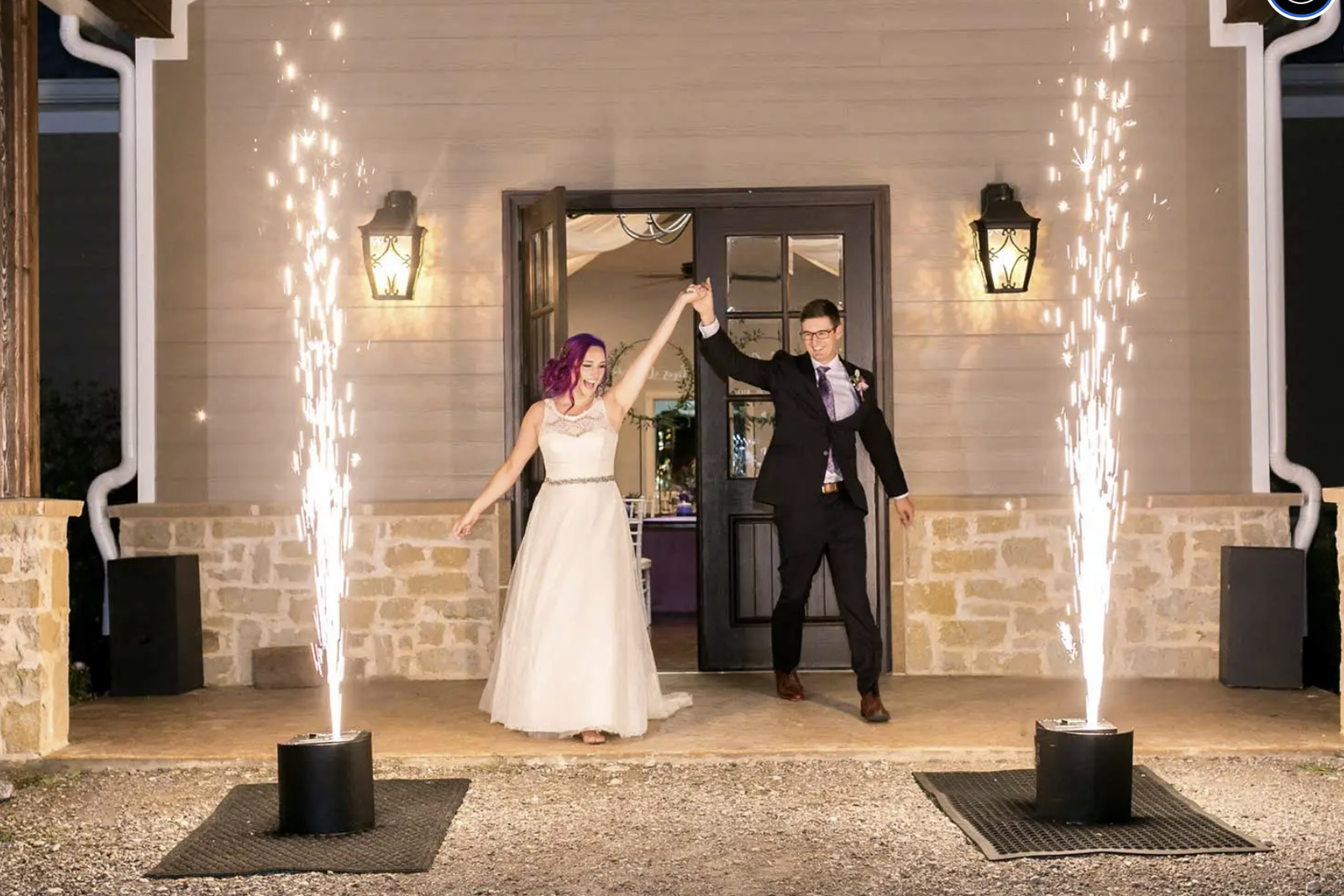 Cold Sparkler Machine Rental — $50/day