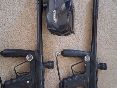 2 Smart Parts Ion Paintball Marker w/ Mechanical C