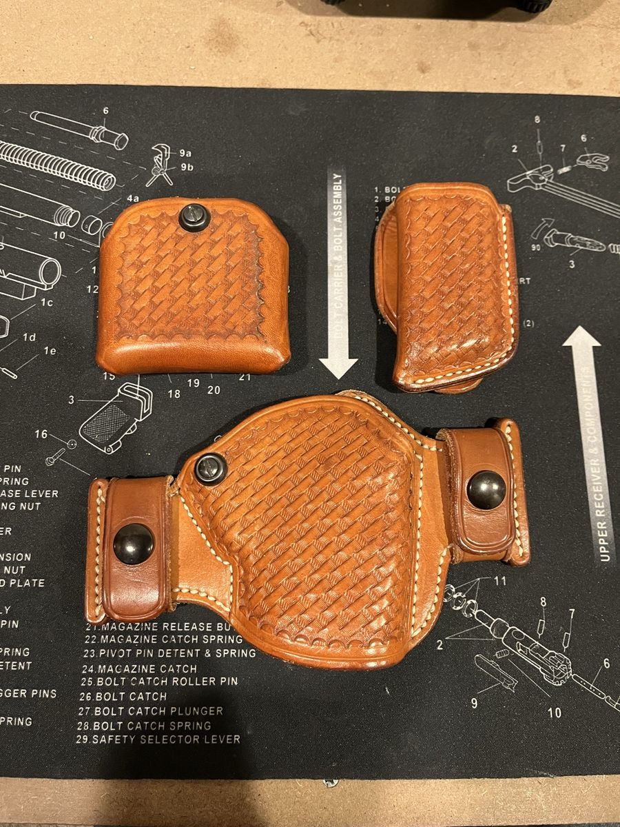 El Paso Saddlery Kahr PM40 Holster and Mag Pouch