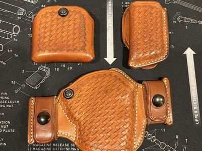 El Paso Saddlery Kahr PM40 Holster and Mag Pouch