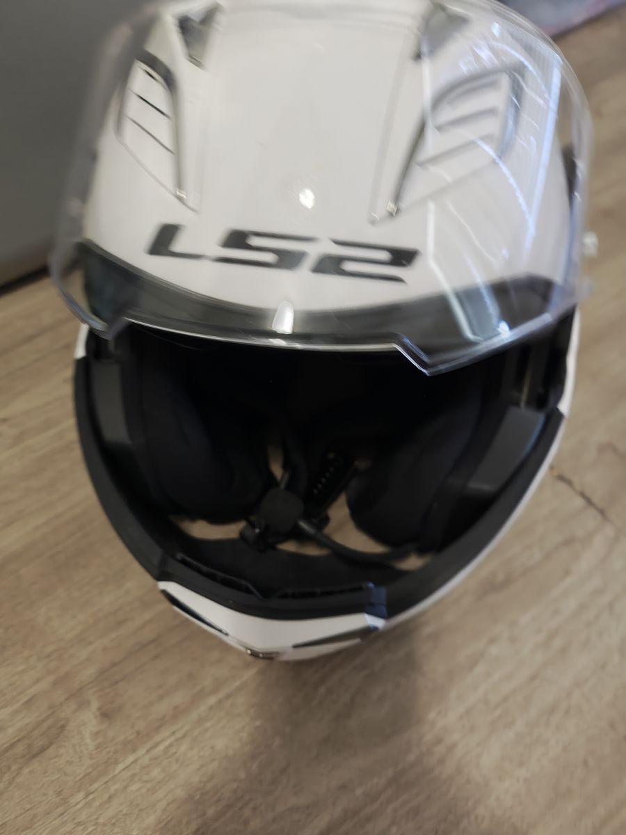 LS2 modular helmet with new Cardo