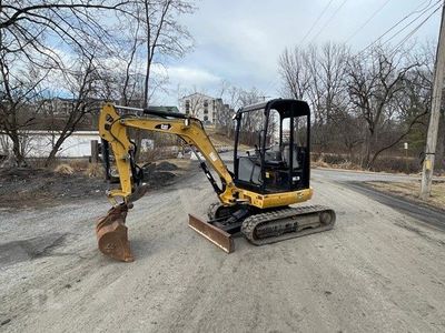 Cat 302.7D Mini excavator For Rent or operator available