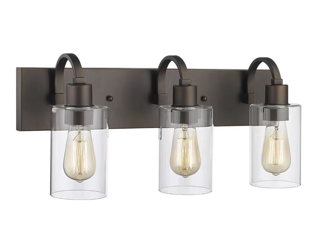 NEW! Bathroom Vanity Light Fixture 3-Light