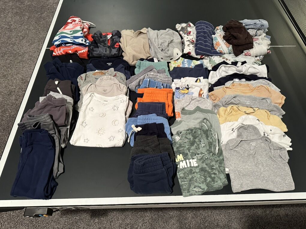 Box Of 18 Mo Clothes