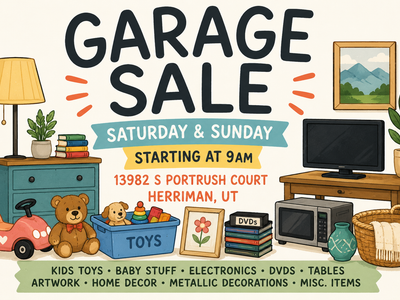 HERRIMAN GARAGE SALE