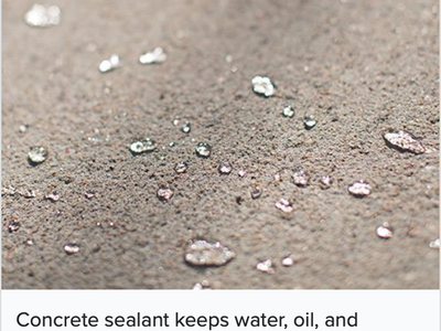 Concrete Seal Application Service