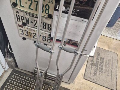 New crutches