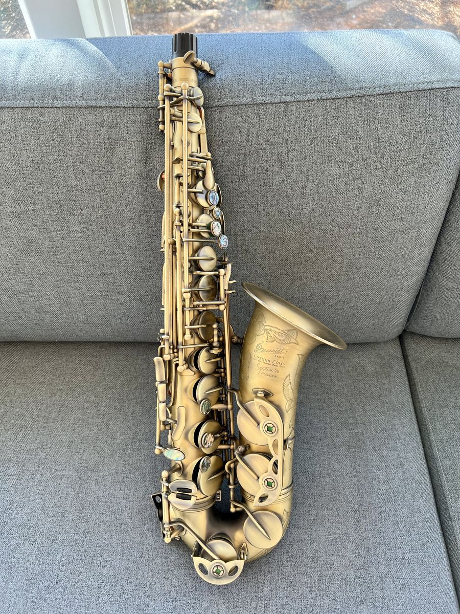 P. Mauriat System 76 2nd Edition Custom Class Alto Saxophone - Vintage Dark Lacquer
