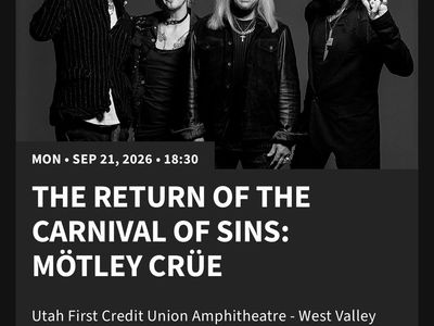 Motley Crue Concert Tickets