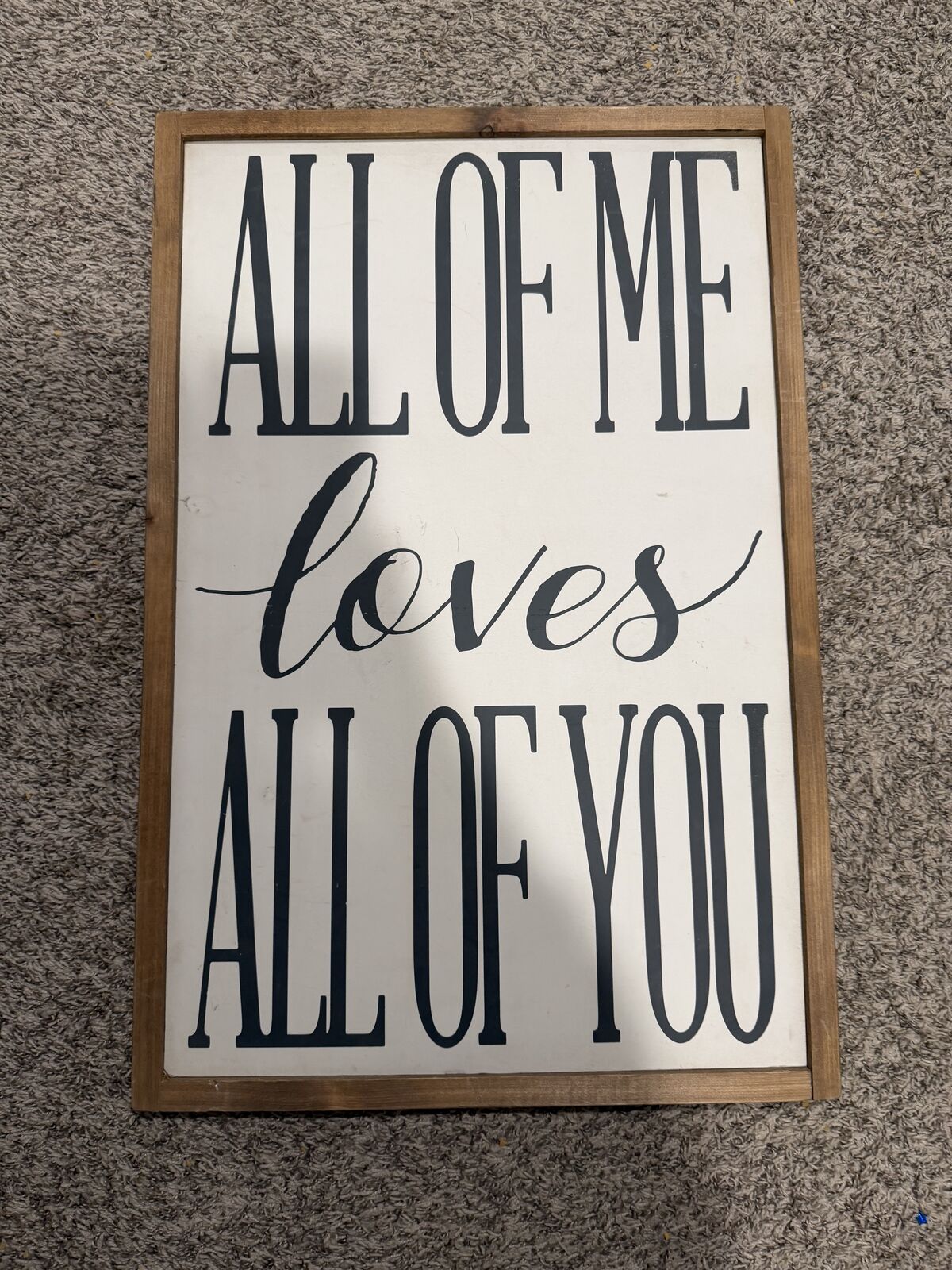 Home decor/ wedding decor sign