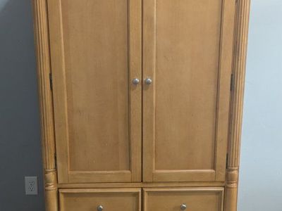 Wooden hutch and dresser