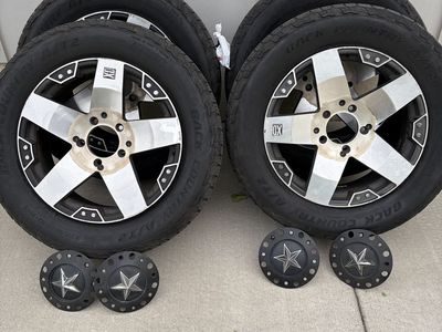 Wheels and tires for sale.