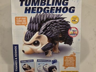 Thames & Kosmos My Robotic Pet Tumbling Hedgehog STEM Experiment Kit Ages 7+ 172 Pcs - Brand New Unopened
