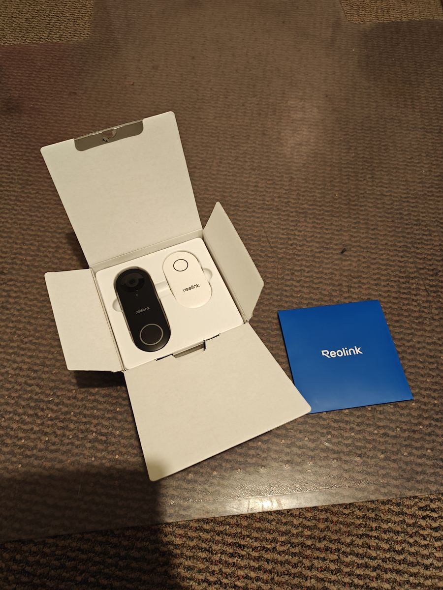 Reolink Wifi doorbell camera